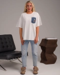 Тениска Creative Block, Бял Цвят