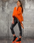 Пуловер Firefly, Оранжев Цвят