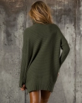 Дълъг пуловер Everlee, Цвят Екрю