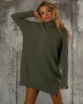 Дълъг пуловер Everlee, Зелен Цвят
