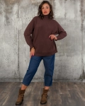 Пуловер North, Кафяв Цвят