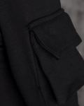 Късо яке с джобове Noir, Черен Цвят