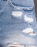 Къси дънкови панталони Montpellier, Син Цвят
