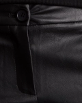 Кожен панталон Iconic, Черен Цвят