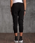 Панталон с щампа Air, Черен Цвят