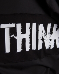 Риза с качулка Think, Черен Цвят
