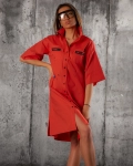 Риза-рокля Palmera, Червен Цвят