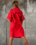 Риза-рокля Fill The Void, Червен Цвят
