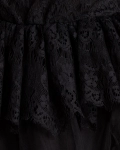 Рокля с дантела Dress To Impress, Черен Цвят