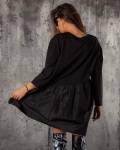 Комбинирана рокля Amira, Черен Цвят