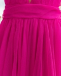 Тюлена рокля Grand Soir, Цикламен Цвят