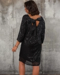 Рокля Shine Season, Черен Цвят