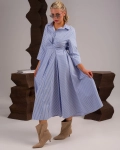 Рокля Good Day, Син Цвят
